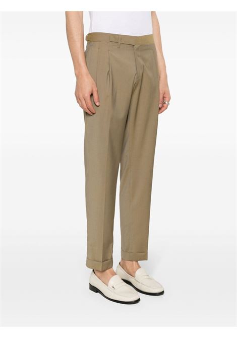 Green Quartieris tapered-leg trousers - men BRIGLIA 1949 | QUARTIERIS32410800036